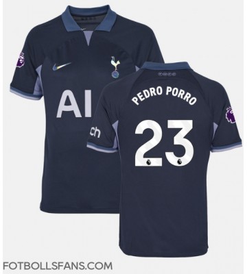 Tottenham Hotspur Pedro Porro #23 Replika Bortatröja 2023-24 Kortärmad